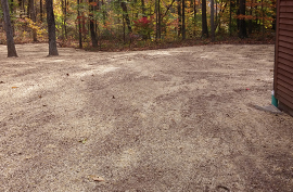 yard excavation and grading
